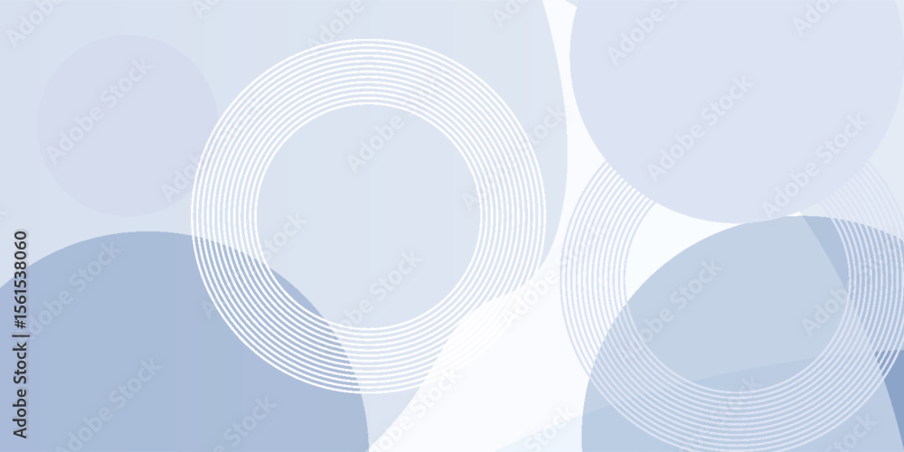 Poster abstract background. modern. minimalist. abstract blue modern background with circle line elements. 