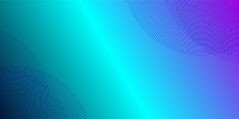 Abstract gradient background with smooth wave lines in vibrant cyan to purple tones. Modern, dynamic, and futuristic design