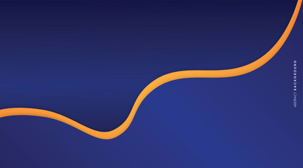 modern dark blue and orange color gradient abstract background