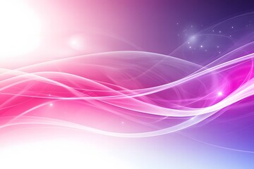 Abstract Pink Purple Wave Background Design