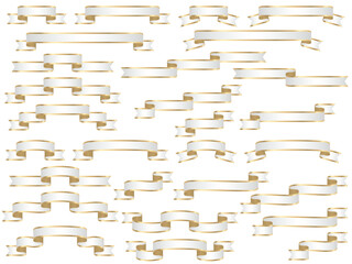 リボン、6白、滑縁2 © qwe