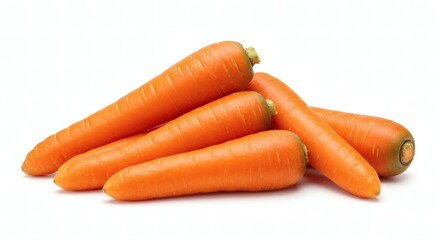 Fresh Organic Carrots Healthy and Vibrant Vegetables