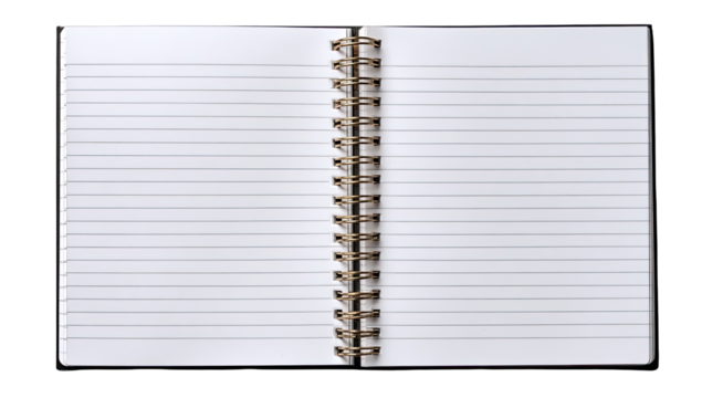 Open Spiral-Bound Notebook (1)