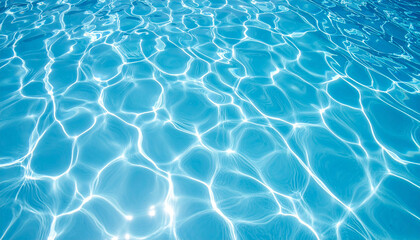 Summer blue wave image