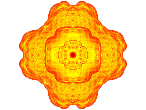 Abstract Sparks burn reses brightly