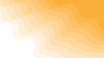 Abstract golden texture with flowing wavy pattern warm yellow gradient background