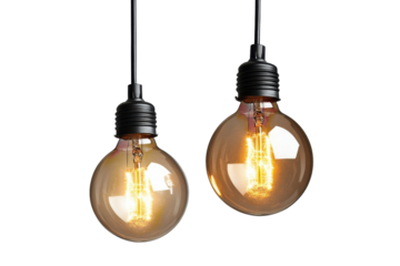 Golden Glow Vintage Edison Bulbs Illuminating the Darkness a Beacon of Light and Warmth Inspiring