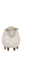 The watercolour sheep