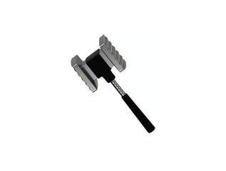 meat hammer icon 3d illustration render