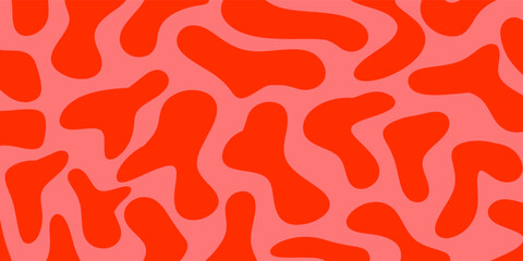 Abstract organic shape background doodle hand drawn background