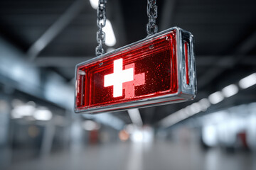 emergency sign at hospital