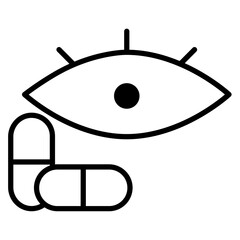 Manual Eye Examination Icon