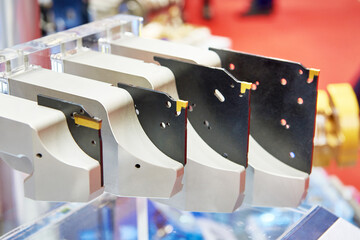 Square grooving cutter adapters for metalworking