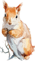 squirrel vector art