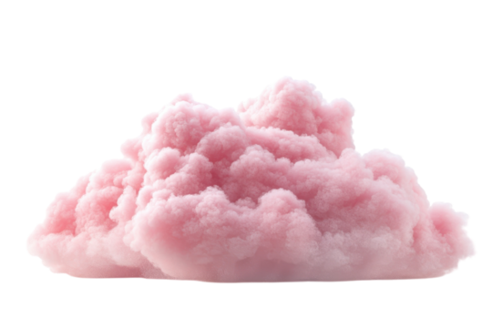 Pink cloud fluff dreamy pastel clouds magical sky soft texture abstract design fantasy world sweet