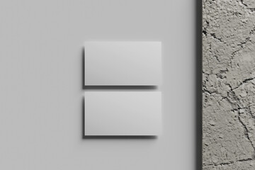 Blank Business Brand Card Mockup