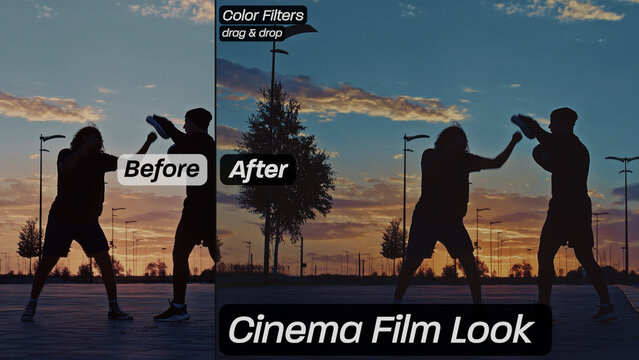 Cinema Film Look Color Filters