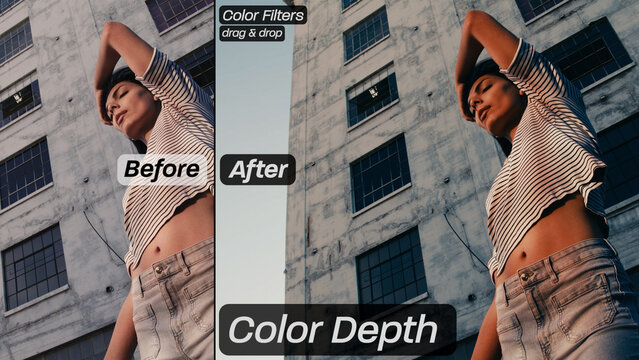 Color Depth Color Filters