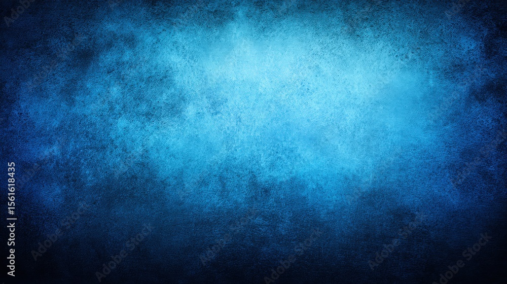 Poster Abstract textured blue background with gradient and noise for digital design.