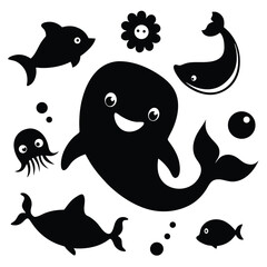 Fototapeta premium Abstract geometric pattern with vibrant color accents and clean typography