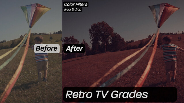 Retro TV Grades Color Filters