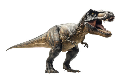 Tyrannosaurus Rex Roaring Powerfully Prehistoric Predator Tyrant Lizard King Fossil Paleontology