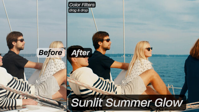Sunlit Summer Glow Color Filters