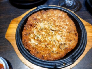 Korean Traditional food Green Bean Pancake Traditional Pizza