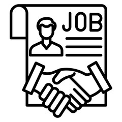 Employment Contract Icon