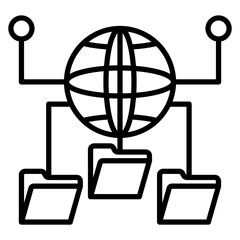 Global Network Icon