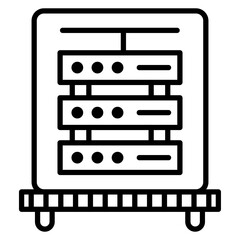 Server Cabinet Icon