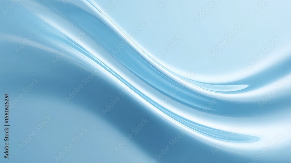 Poster smooth flowing silky satin fabric with soft shiny texture and subtle waves.