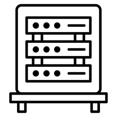 Server Rack Icon