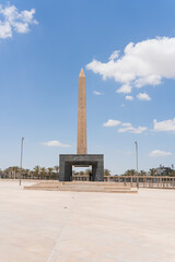 Egyptian obelisk standing tall in new administrative capital city