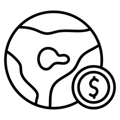 Global Currency Icon