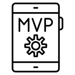 Minimum Viable Product Icon
