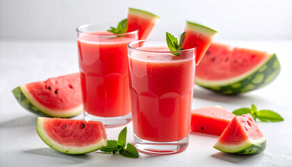 Watermelon juice cooking image
