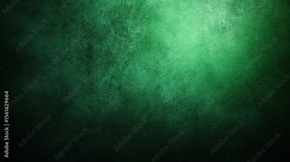 Aufkleber vibrant green textured background with a rough faded surface for design use.