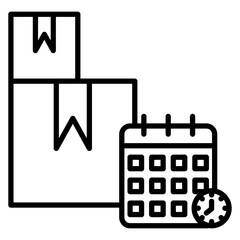 Scheduled Mail Pickup Icon