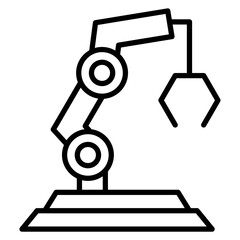 Robotic Arm Icon