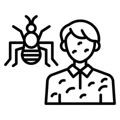 Vector-Borne Disease Icon