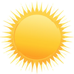 sun vector illustration