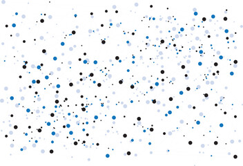 vector design of connected dots circles and lines. connection network
