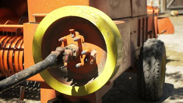 Cardan shaft of the baler