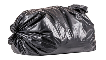 Full Trash Bag Isolated on Transparent Background (1)