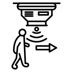 Motion Sensor Icon