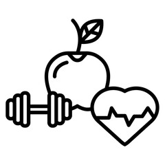 Healthy Lifestyle Icon
