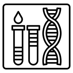 DNA Test Icon