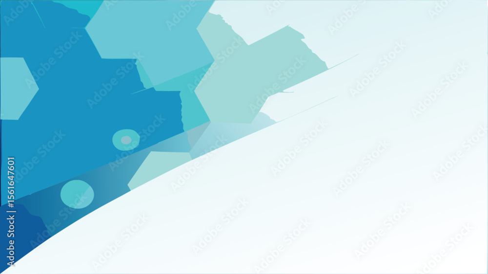 Aufkleber abstract background featuring geometric shapes in shades of blue and white with subtle gradient effe