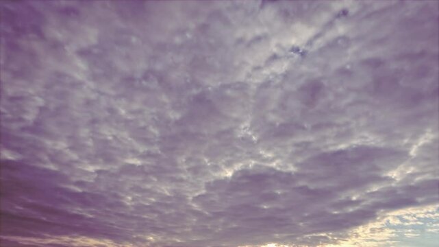 sky timelapse of nebulosity - mysterious background with clouds